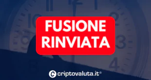 FUSIONE RINVIATA