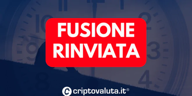 FUSIONE RINVIATA