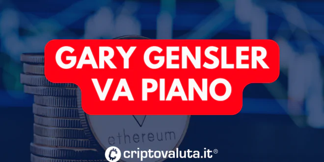 Gary Gensler va piano