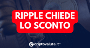 Ripple chiede sconto