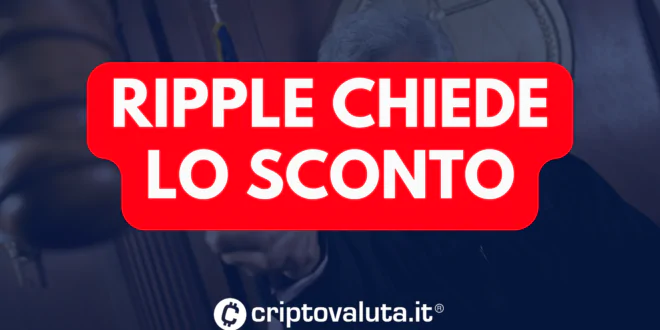 Ripple chiede sconto