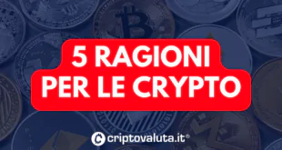 5 ragioni crypto