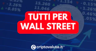 WALL STREET VUOLE TUTTO