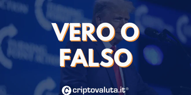 VERO FALSO TRUMP