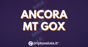 MT GOX VENDITA BITCOIN