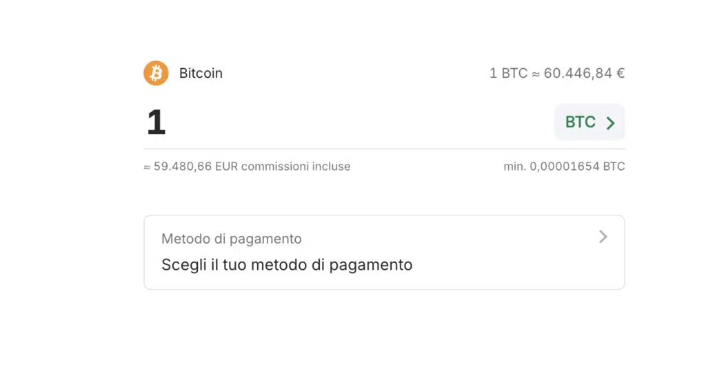 Commissioni Bitpanda Bitcoin