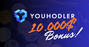 Youhodler nuovo bonus 10.000$