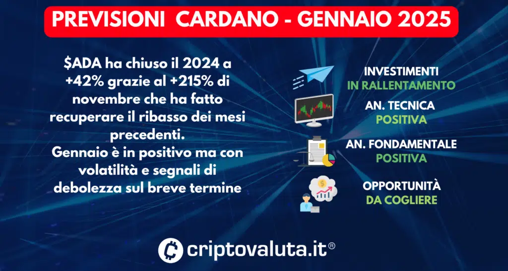 PREVISIONI CARDANO SINTESI GENNAIO 2025