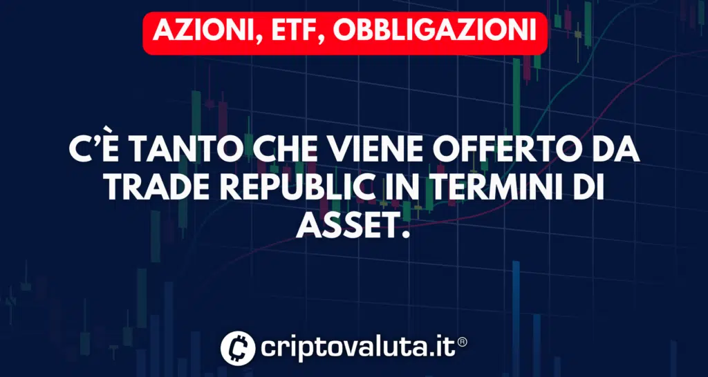 Tanti asset disponibili