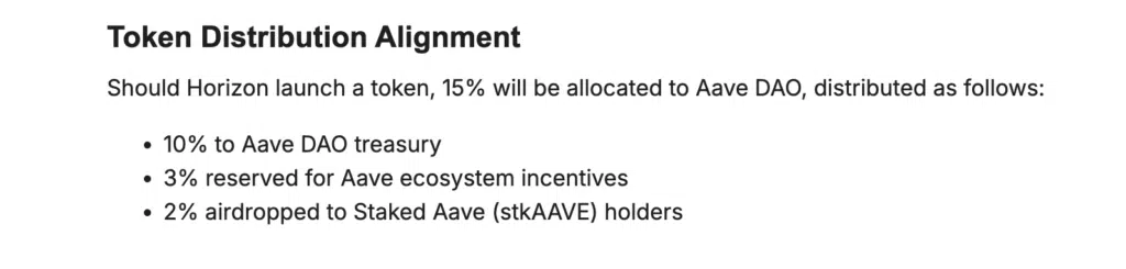 Distribuzione incentivi nuovo token presso Aave